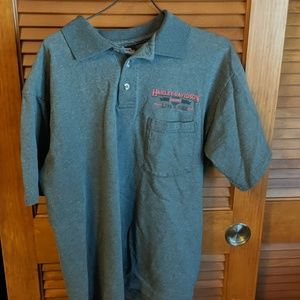 Harley Davidson Live To Ride Polo Shirt Size M